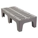Cambro Slotted Brown Dunnage Rack, Speckled Gray, 48 inch.