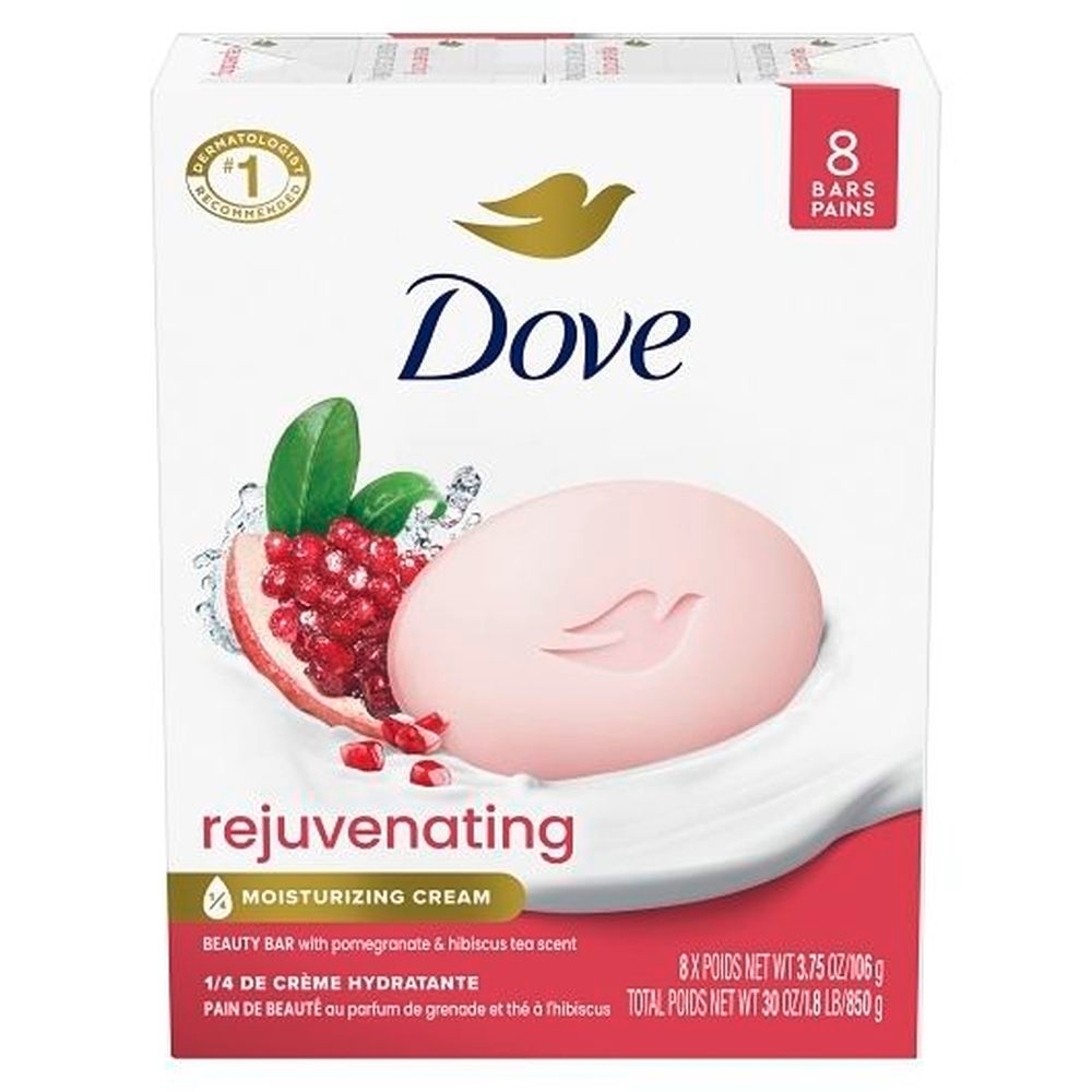 Pomegranate and Hibiscus Tea Scent Fresh and Rejuvenating Bar Soap