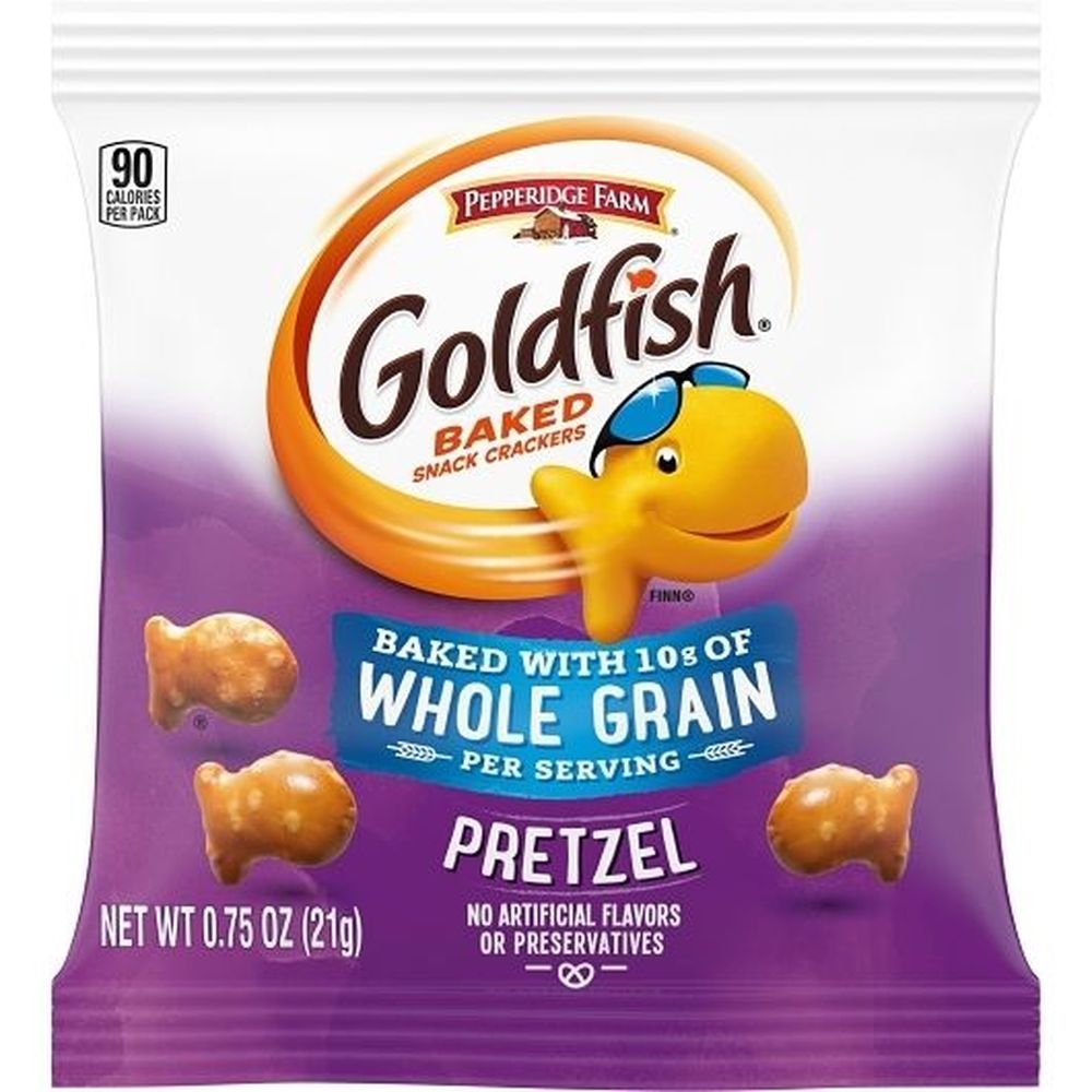 Pepperidge Farm Pretzel Goldfish - 0.75 oz. bag, 300 per case