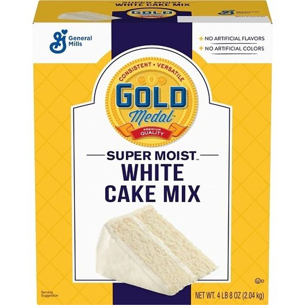 Gold Medal Supermoist White Cake Mix, 4.5 Pound -- 6 Per Case