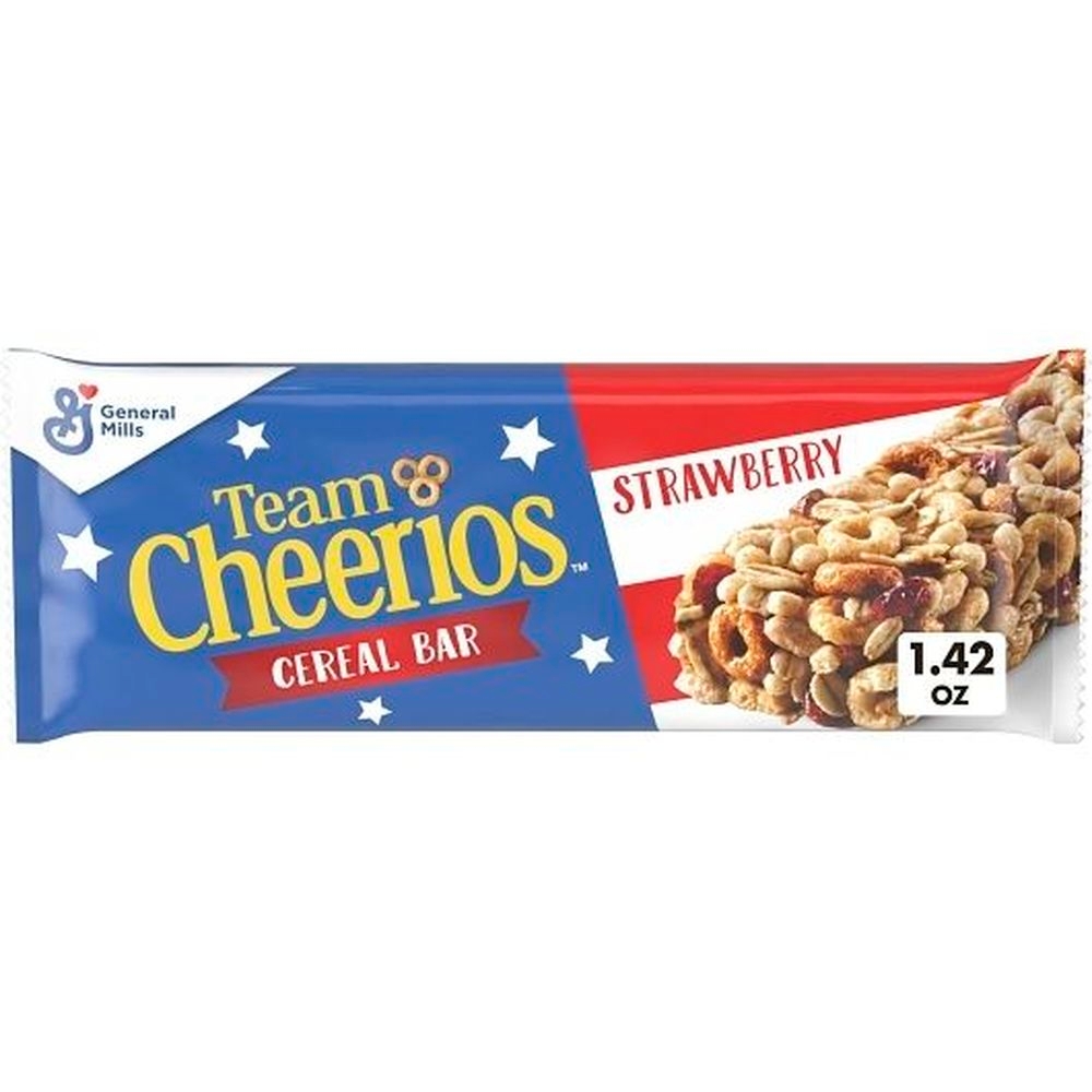 Cheerios Strawberry Cereal Bar, 1.42 Ounce -- 96 Per Case