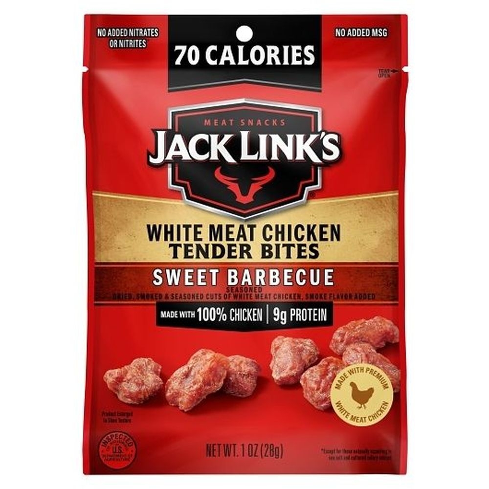 Jack Links Sweet Barbeque Chicken Tender Bites, 1 Ounce -- 48 per case