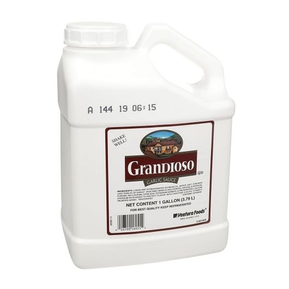 Grandioso Liquid Garlic Sauce, 8.5 Pound -- 4 Per Case