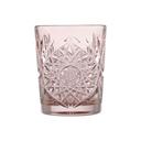 Storytellers Blush Hobstar Double Old Fashioned Glass Tumbler