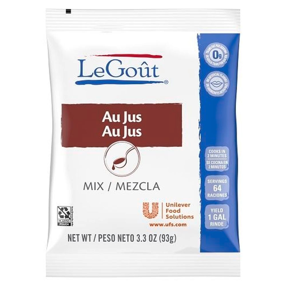 LeGout Instant Gravy Mix Au Jus, 3.3 ounce -- 16 per case