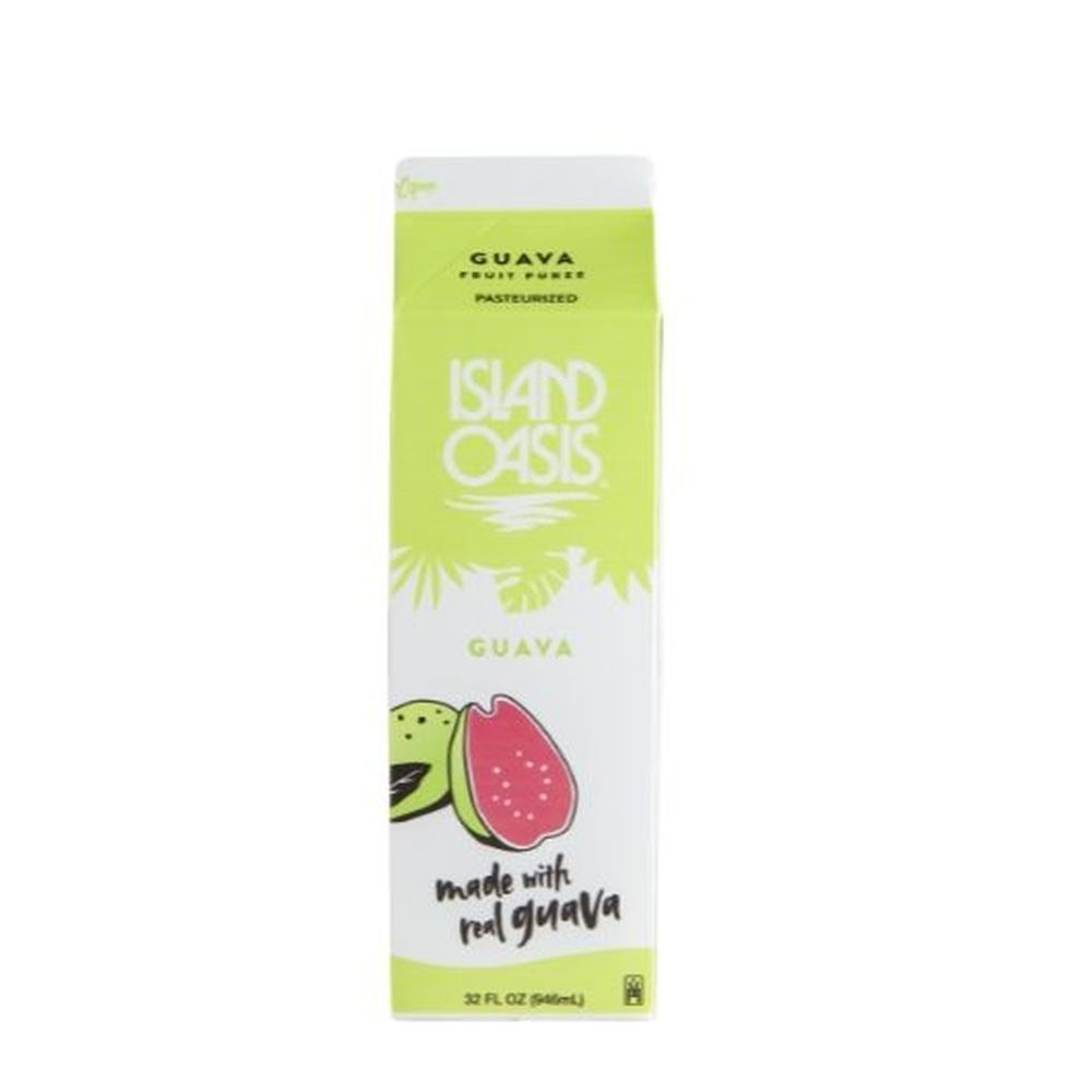 Island Oasis Guava Beverage Mix, 32 Fluid Ounce -- 12 Per Case