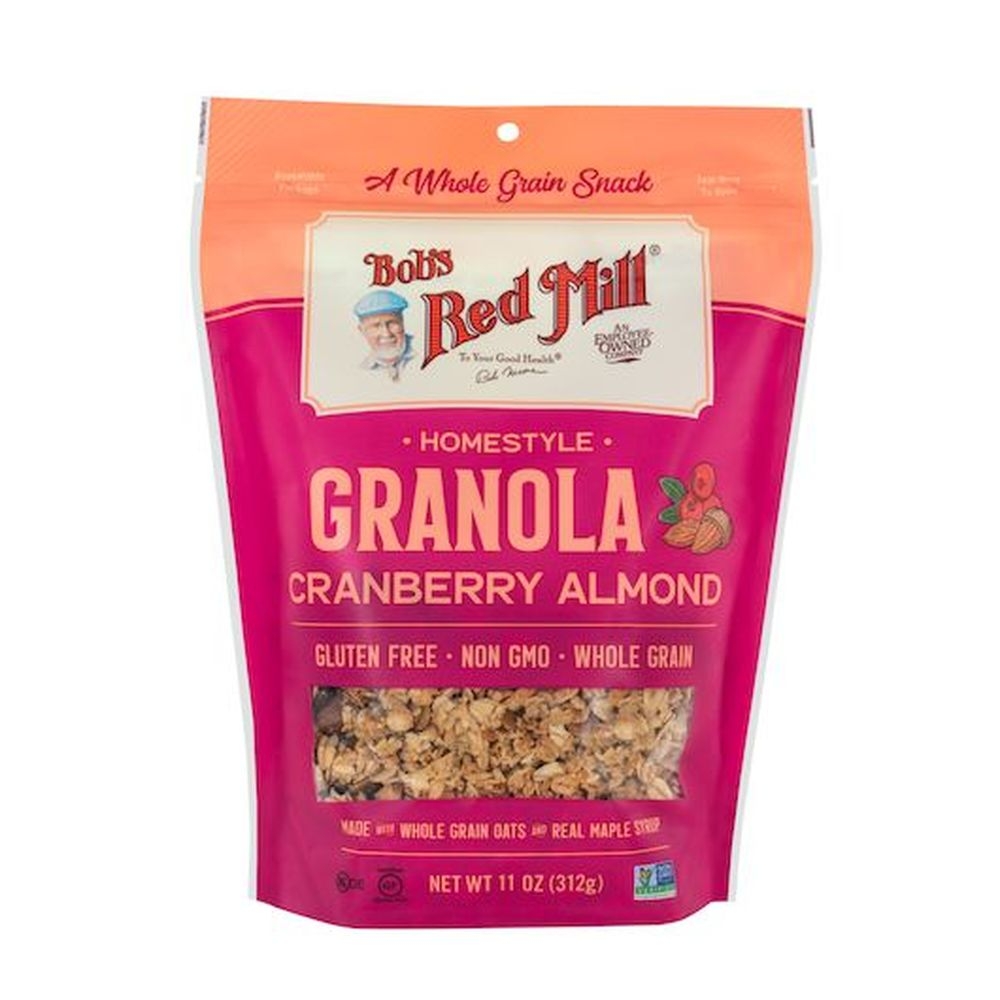 Bobs Red Mill Cranberry Almond Granola, 11 Ounce -- 6 per case
