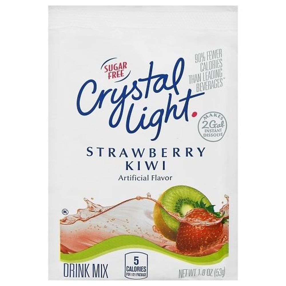 Crystal Light Strawberry Kiwi, 1.9 Ounce -- 12 Envelopes Per Case