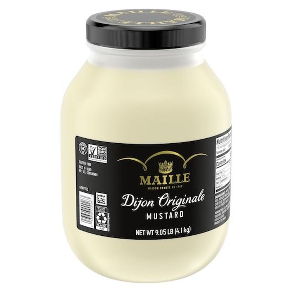 Maille Original Dijon Mustard Jar, 9.05 Pound -- 4 Per Case