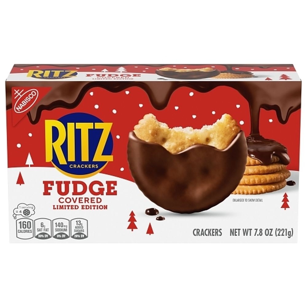 Fudge Covered Crackers