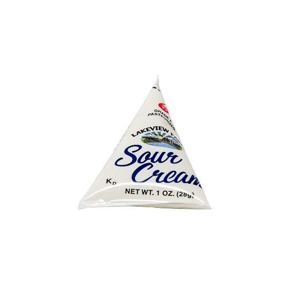 Lakeview Farms Sour Cream, 1 Ounce -- 100 Per Case