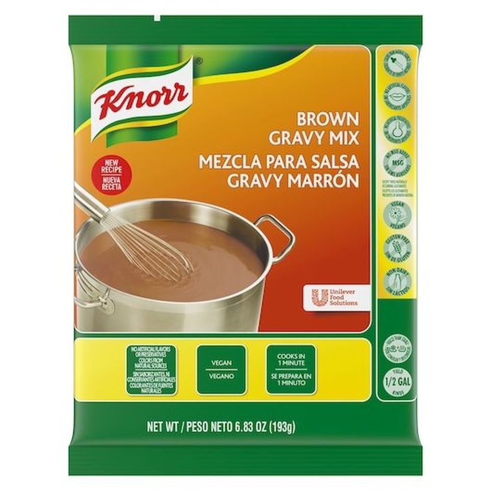 Knorr Professional Brown Gravy Mix, 6.83 Ounce -- 6 Per Case