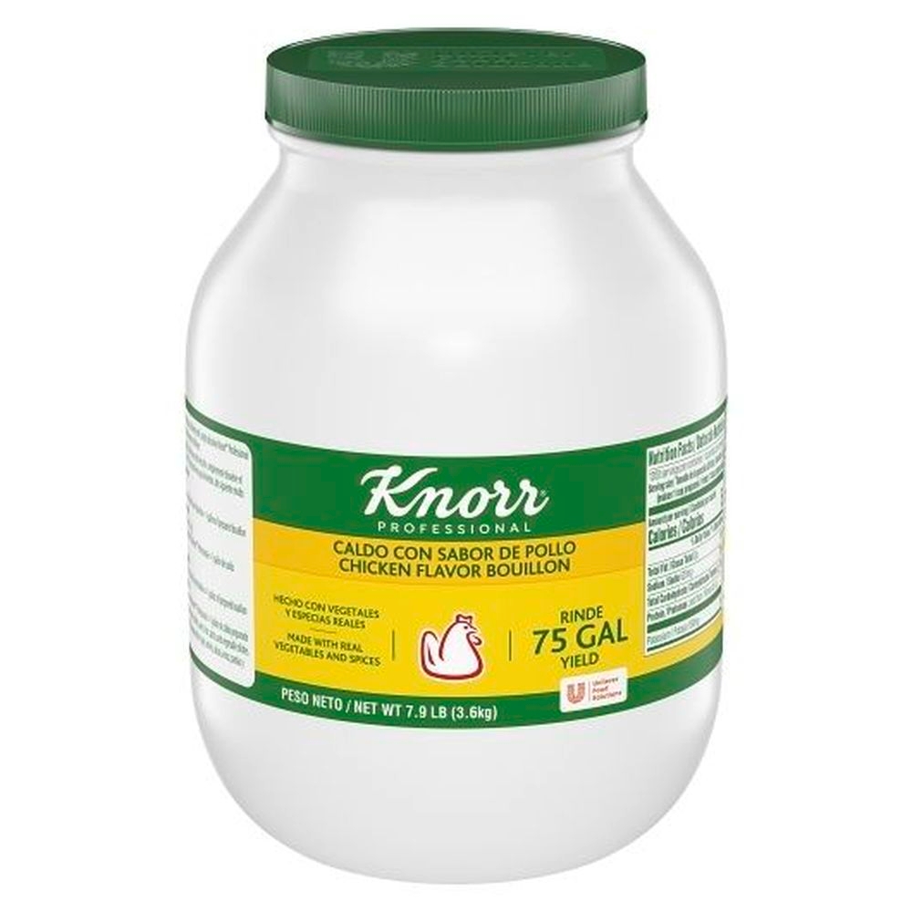 Knorr Professional Caldo de Pollo Chicken Bouillon Base, 7.9 pound -- 4 per case