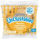 Uncrustables Peanut Butter and Honey Wheat Sandwich