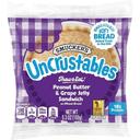 Individually Wrapped Uncrustable Peanut Butter and Grape Jelly Wheat Bread Sandwich