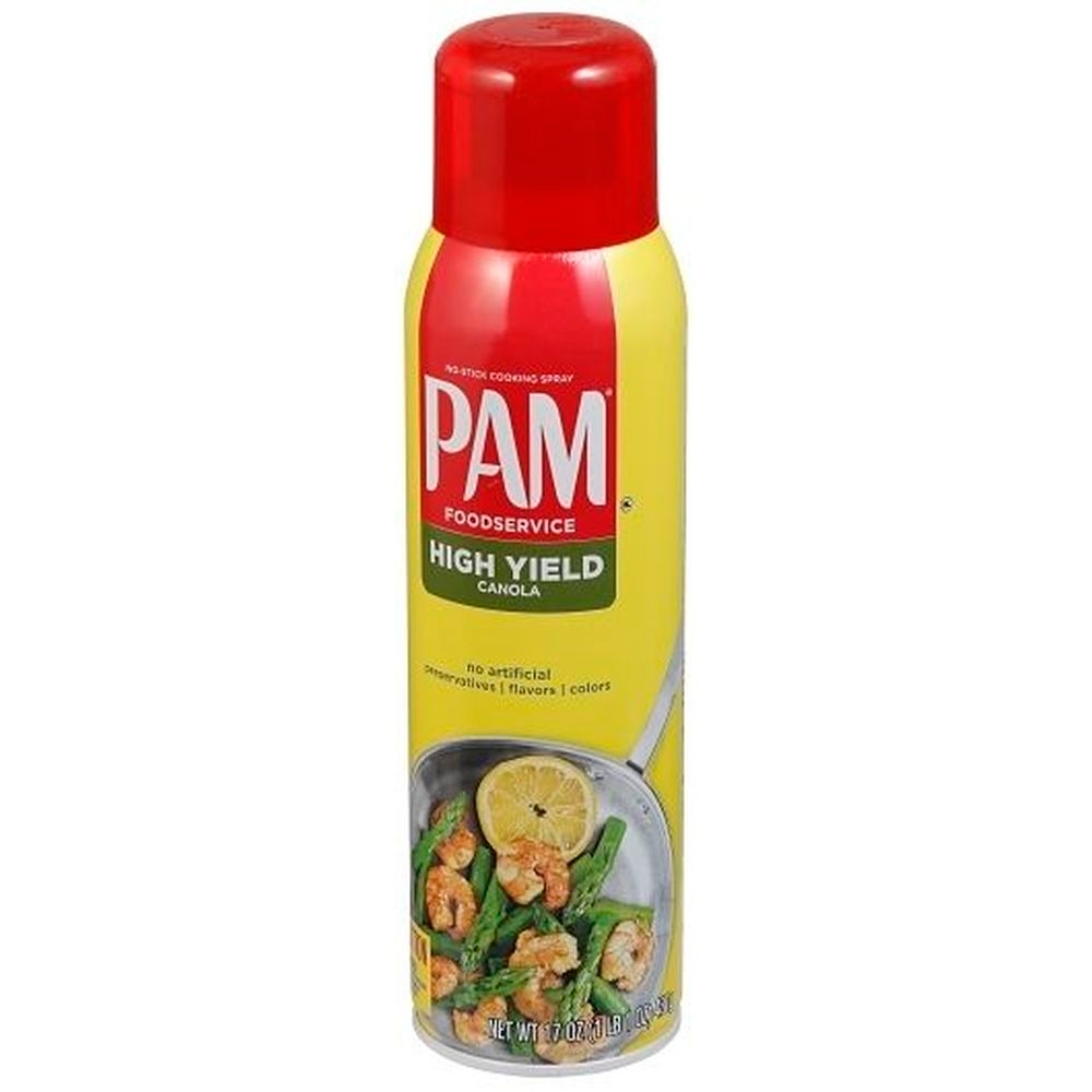 Pam High Yield Canola Pan Spray, 17 Ounce -- 6 Per Case