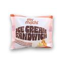 Vanilla and Chocolate Chip Cookie Ice Cream Sandwich