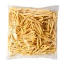 3/8 inch Clear Coated Straight Cut Beef Tallow Fries