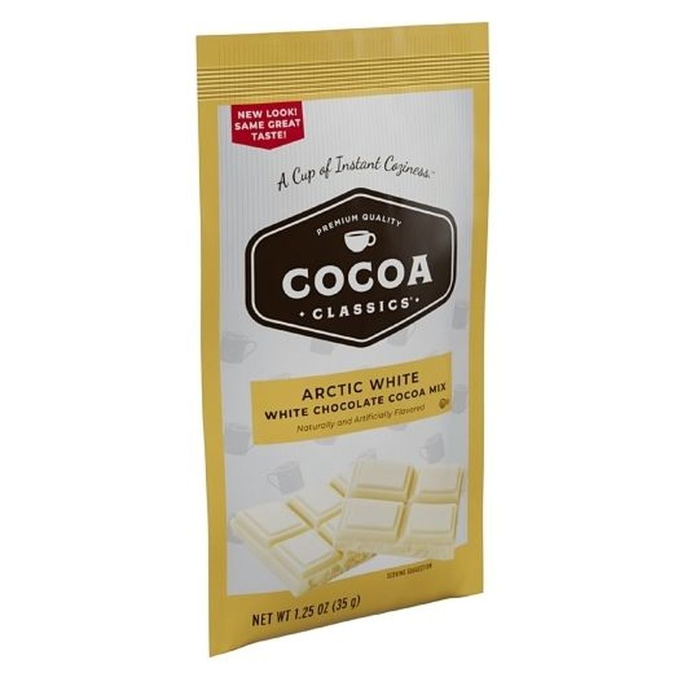 Cocoa Classics Arctic White Chocolate Cocoa Mix, 1.25 Ounce -- 72 Per Case