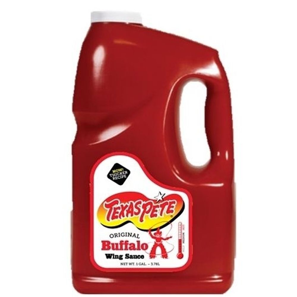 Texas Pete Hot Chicken Wing Sauce, 1 Gallon -- 4 Case