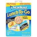 Lunch To Go Tuna Creations Lemon Pepper Tuna Kit
