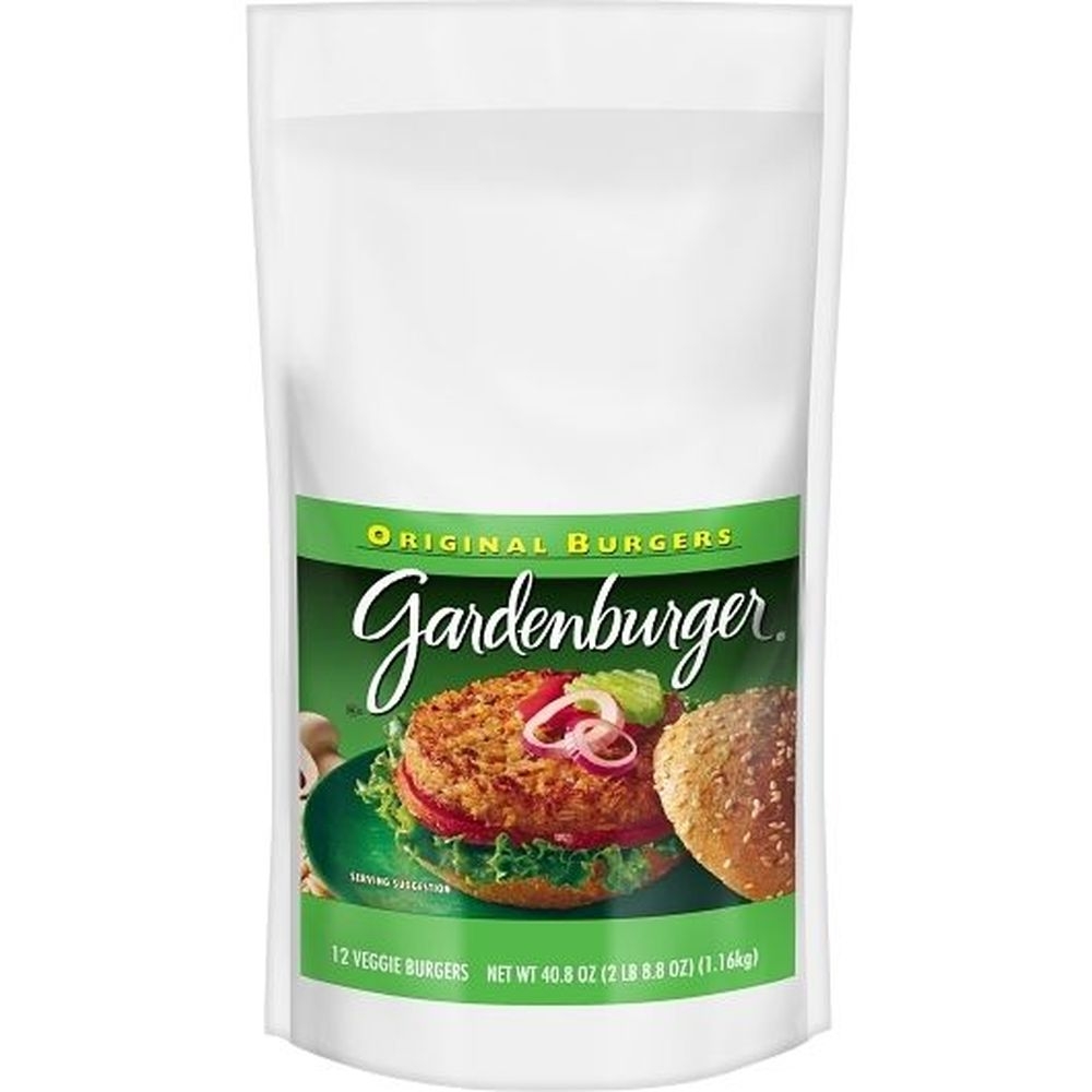 Kelloggs Gardenburger Original Veggie Burger, 3.4 Ounce -- 48 per case
