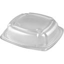 Forum Pro 9 inch Square Polypropylene High Dome Anti-Fog Lid with Four Vents