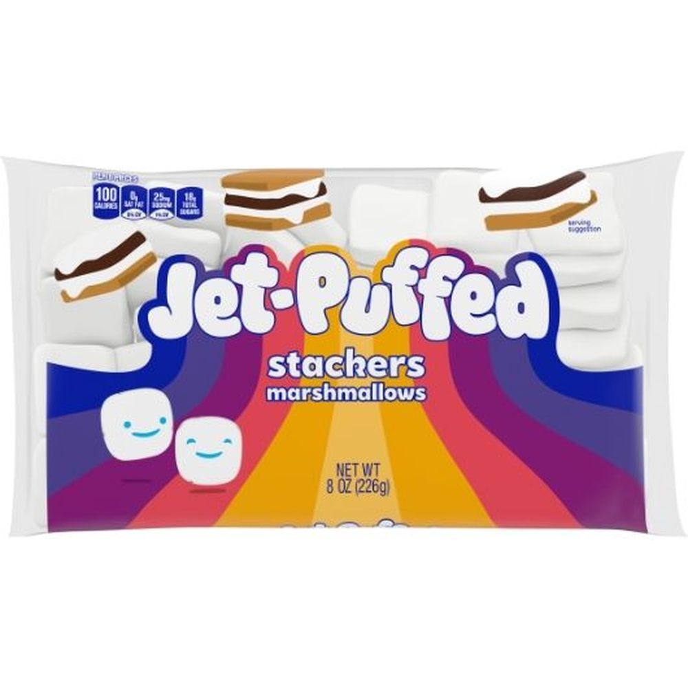 Jet-puffed Stacker Marshmallow, 8 Ounce -- 16 Per Case