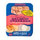 Original Honey Smoked Salmon Stackers 3 Ounce