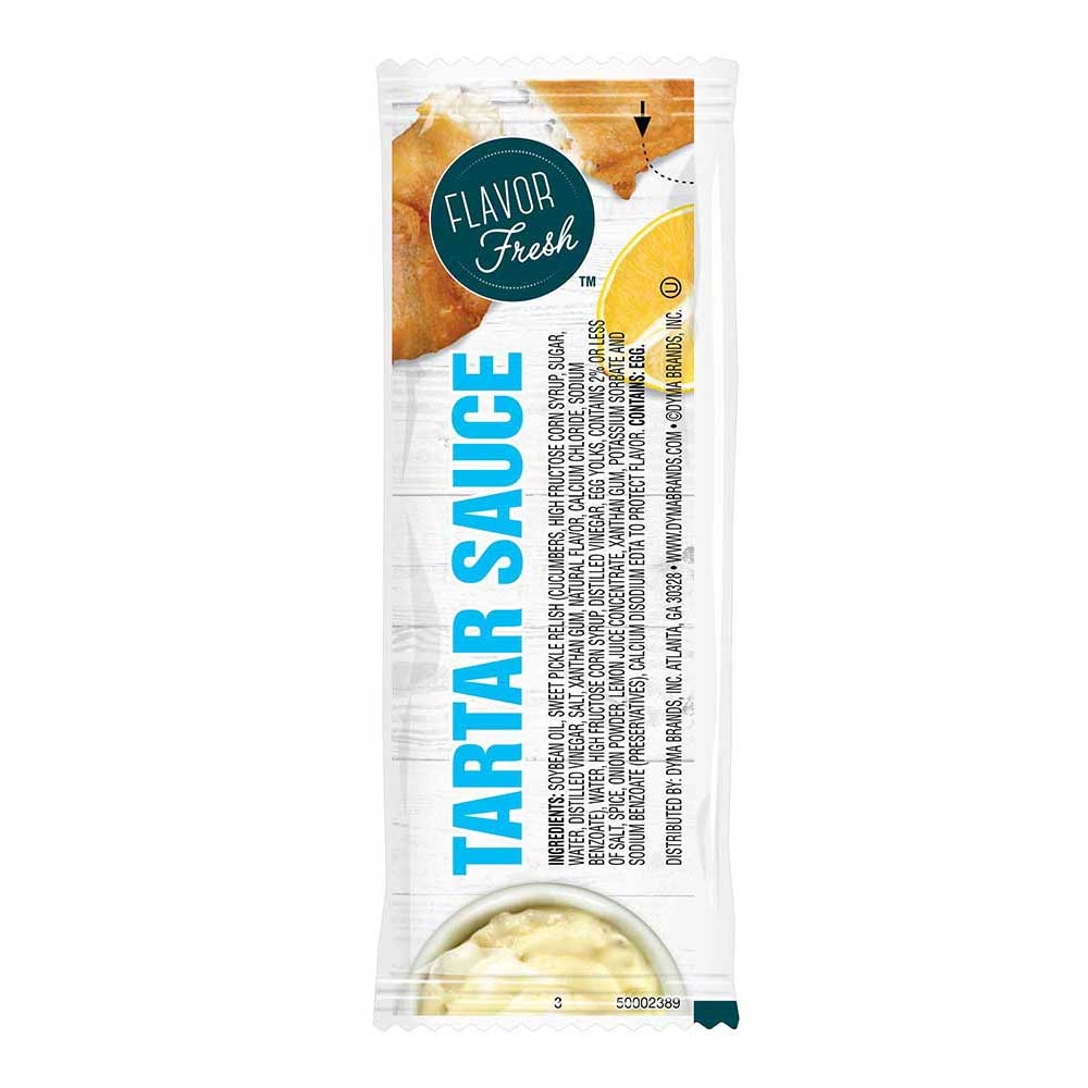 Flavor Fresh Tartar Sauce Pouch, 12 Gram -- 200 Per Case