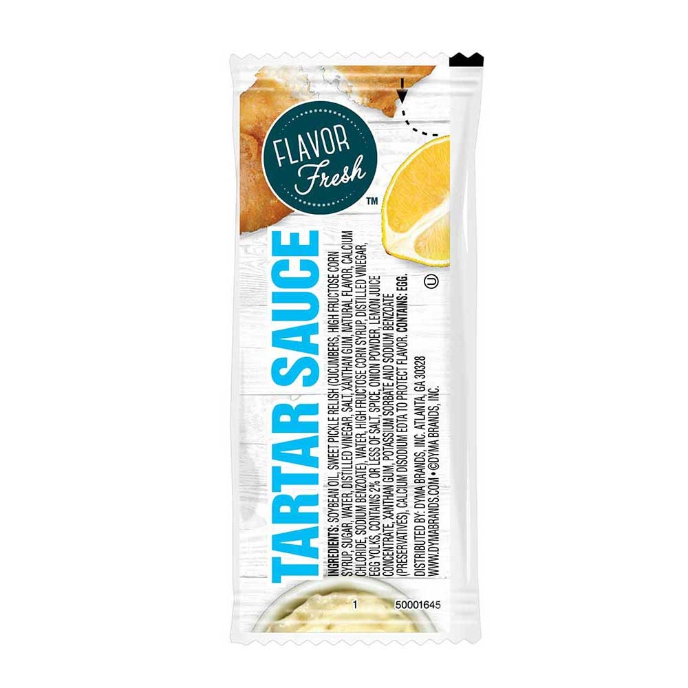 Flavor Fresh Tartar Sauce Pouch, 9 Gram -- 200 Per Case