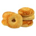 Just Bagels Asiago Cheese Bagel, 4 Ounce -- 48 per case.