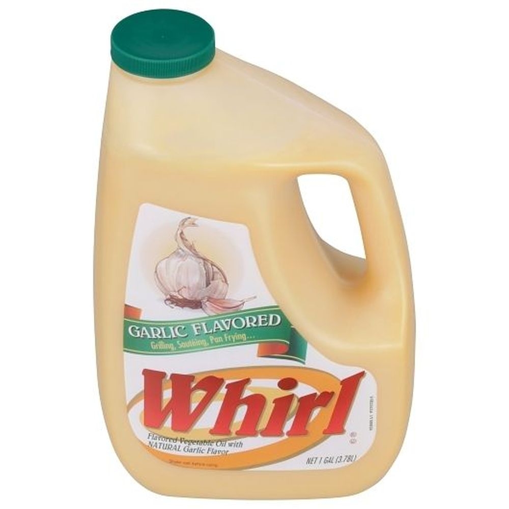 Whirl Garlic Butter-flavored Oil, 1 Gallon -- 3 Per Case