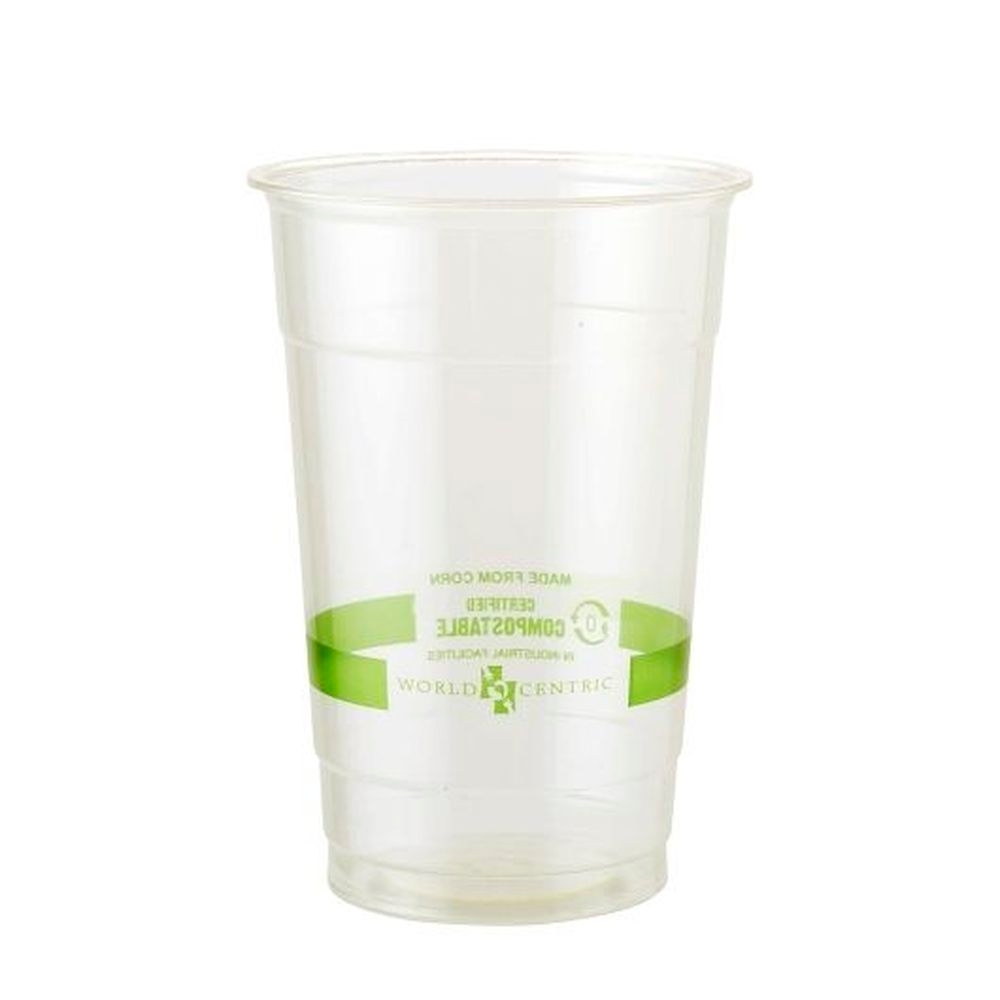 16 Ounce Compostable Clear Cold Cup