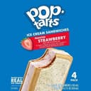 Frosted Strawberry Ice Cream Sandwiches
