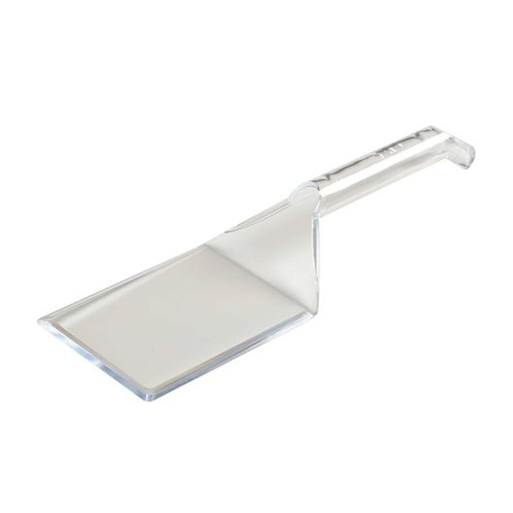 Fineline Settings Platter Pleasers Polystyrene 10 Inch Clear Serving Spatula, 48 Count