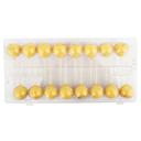 Lemon Cake Pop with Rainbow Topping