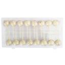 Vanilla Cake Pops with Rainbow Topping