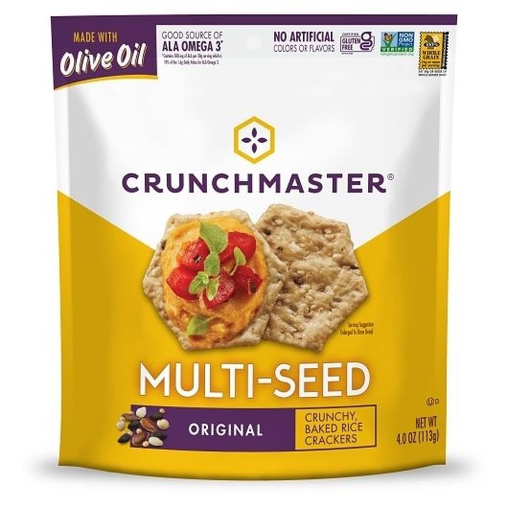 Crunchmaster Original Multi Seed Cracker, 4 Ounce -- 12 per case.