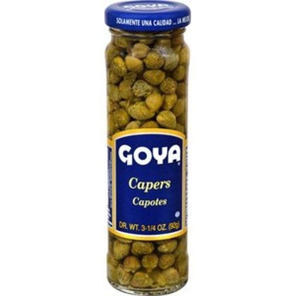 Goya Spanish Capers, 3.25 Ounce Jar -- 12 Per Case