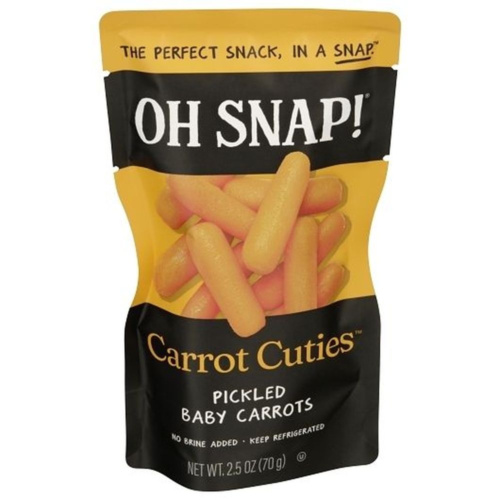 Oh Snap Carrot Cuties Pickled Carrot Stick, 2.25 Ounce -- 12 Per Case