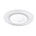Flairware Polystyrene 6 inch Clear Dessert Plate
