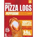 Original Pepperoni and Cheese Pizza Logs