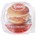Tyson Spicy Chicken Sandwich, 5.5 Ounce -- 12 per case.