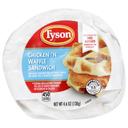 Butcher-Wrapped Chicken and Waffles Sandwich