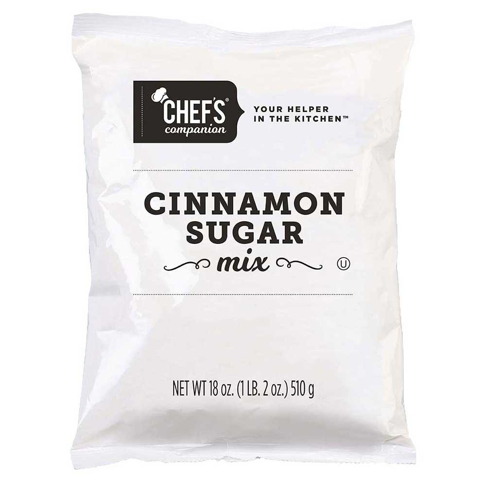 Chefs Companion Cinnamon Sugar, 18 Ounce Pouch -- 4 per case.
