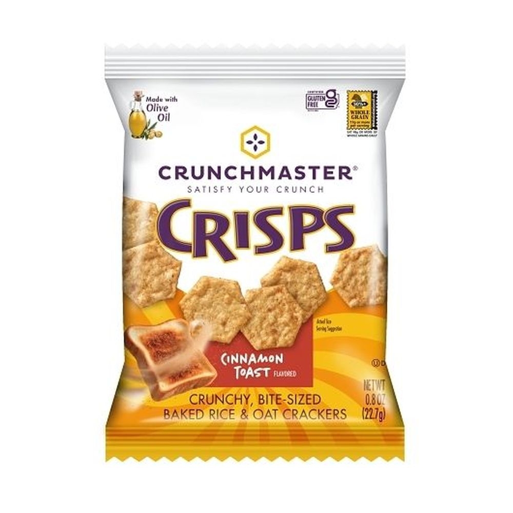Cinnamon Toast Rice and Oatmeal Bites Crisps