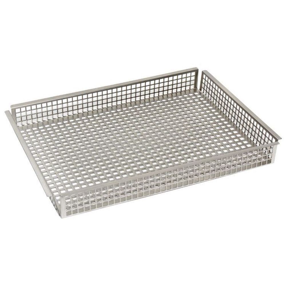 Cadco Aluminum Oven Basket For Quarter Size Convection Oven, 12.875 X 1.5 X 9.5 Inch