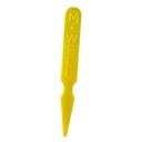 Winco Yellow Medium Well Steak Marker -- 5000 per case.