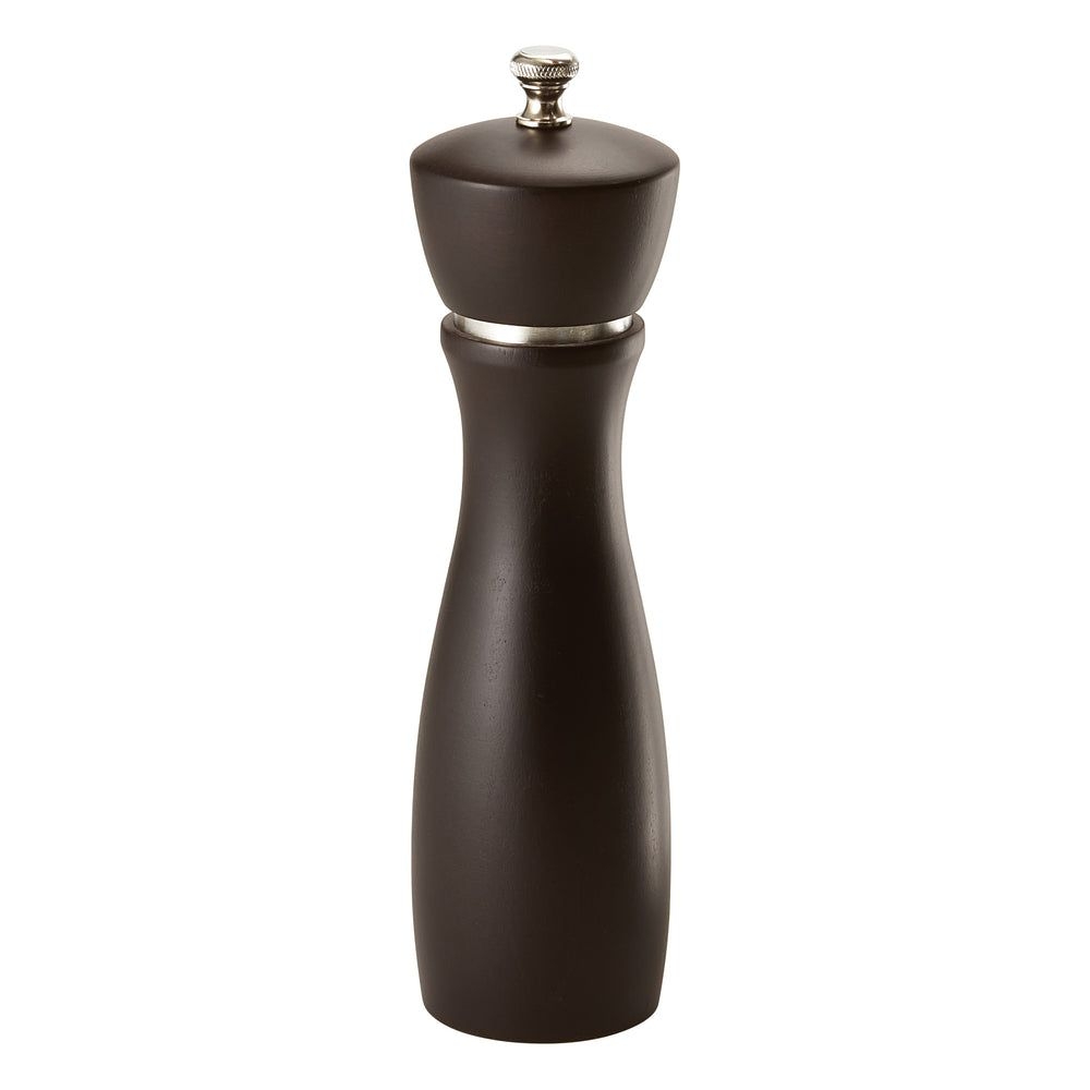 Winco Maestro Dark Espresso Wood Gourmet Peppermill, 8 Inch -- 6 Per Case